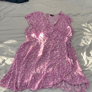 J. Crew Pink Floral Dress